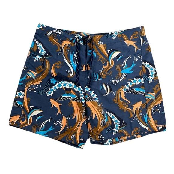 Patagonia Other - Patagonia Shorts Mens‎ 38 Blue Minimalist Wavefarer Boardshorts Swimming Beach